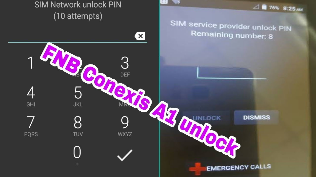 Conexis A1 Unlock Code Free